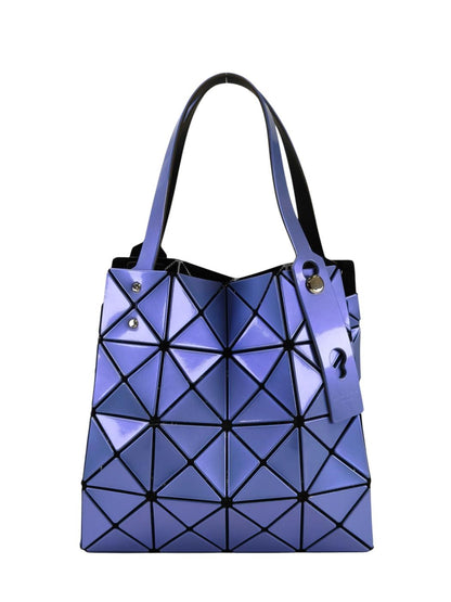 BAOBAO ISSEY MIYAKE バオバオ ハンドバッグ パープル 管理番号：11393