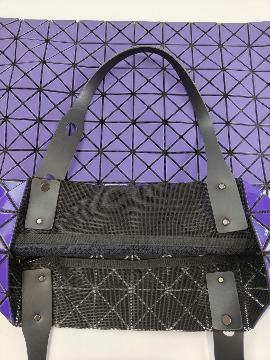 BAOBAO ISSEY MIYAKE バオバオ トートバッグ パープル 管理番号：11475