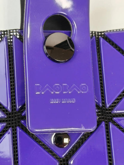 BAOBAO ISSEY MIYAKE バオバオ トートバッグ パープル 管理番号：11475