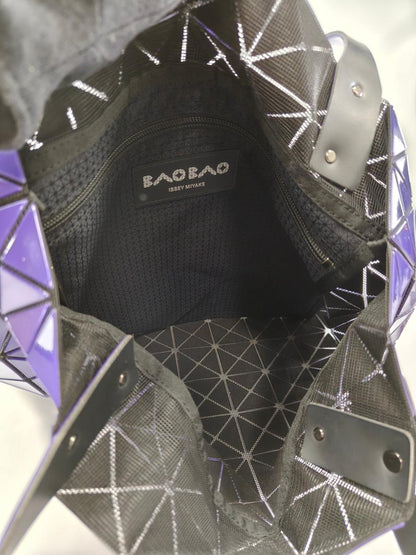 BAOBAO ISSEY MIYAKE バオバオ トートバッグ パープル 管理番号：11475