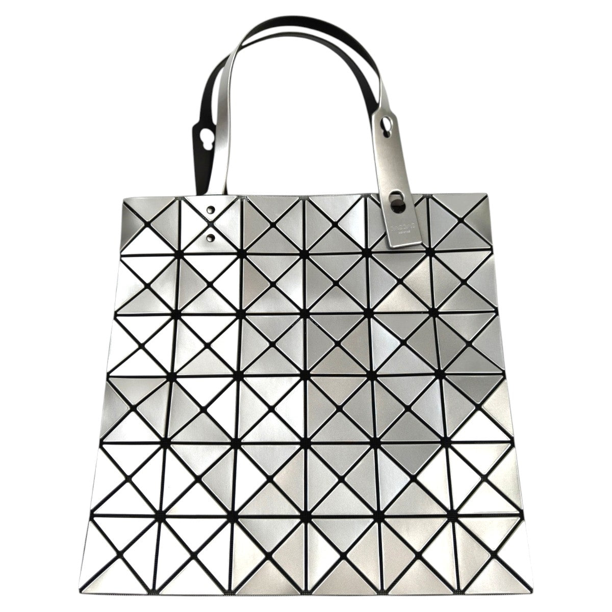 BAOBAO ISSEY MIYAKE バオバオ トートバッグ シルバー 管理番号：11527