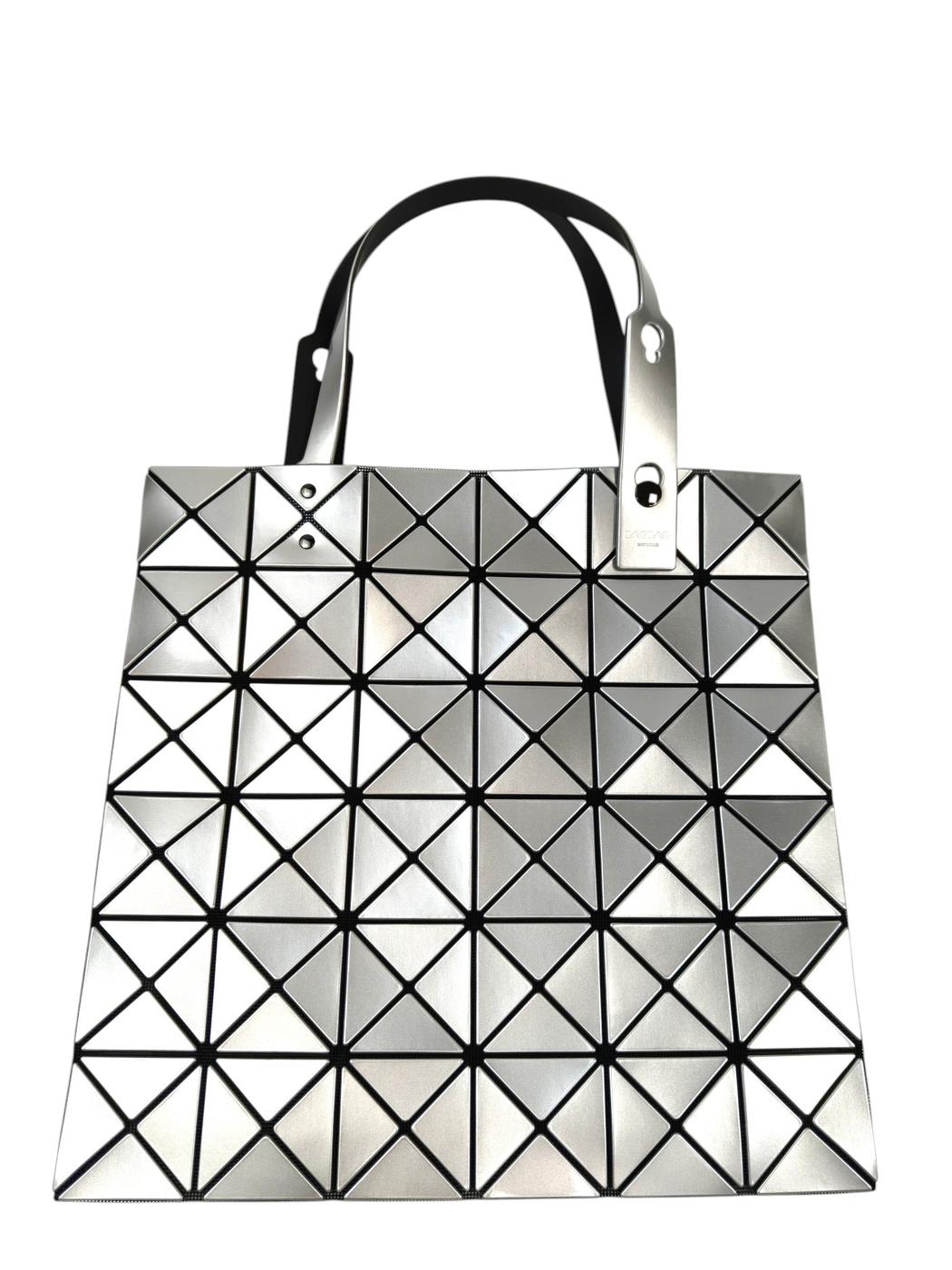 BAOBAO ISSEY MIYAKE バオバオ トートバッグ シルバー 管理番号：11527