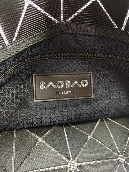 BAOBAO ISSEY MIYAKE バオバオ トートバッグ シルバー 管理番号：11527