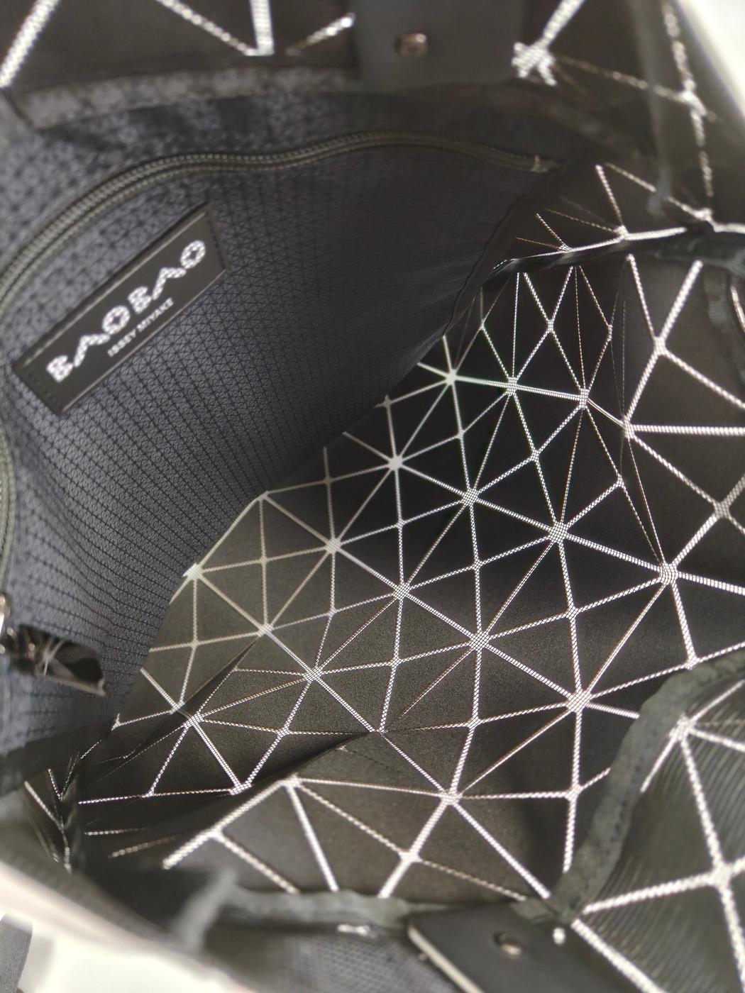 BAOBAO ISSEY MIYAKE バオバオ ハンドバッグ ホワイト 管理番号：11665