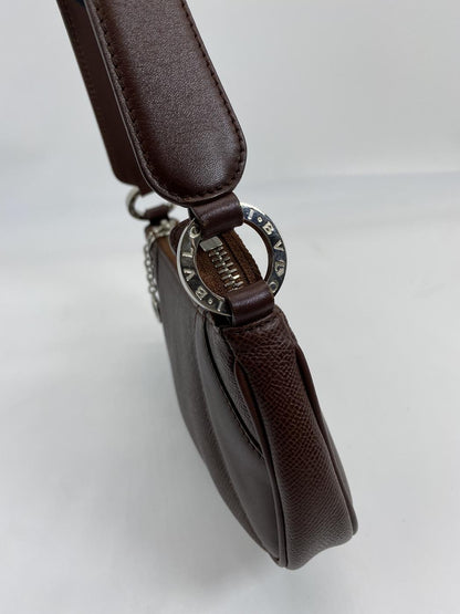 BVLGARI ブルガリ ハンドバッグ サブバッグ ショルダーバッグ ワンショルダー レザー 管理番号：4718