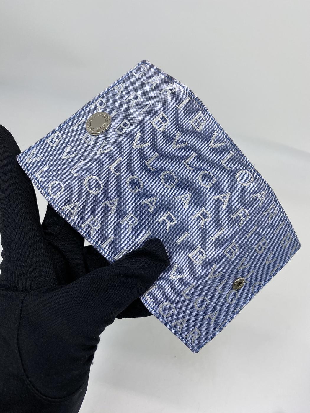 BVLGARI ブルガリ 6連キーケース キャンバス生地 管理番号：6837★