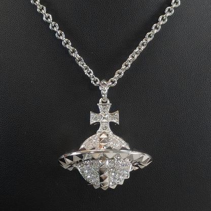 Vivienne Westwood Mayfair Large Orb Necklace Silver Model Number: 10792