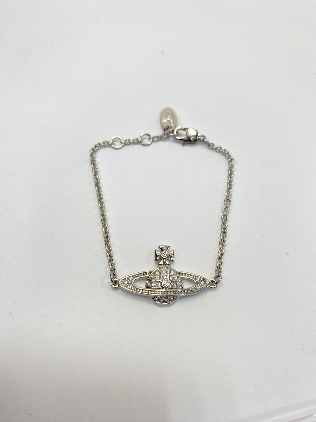 Vivienne Westwood 薇薇安 土星手链 银色 商品编号：10808