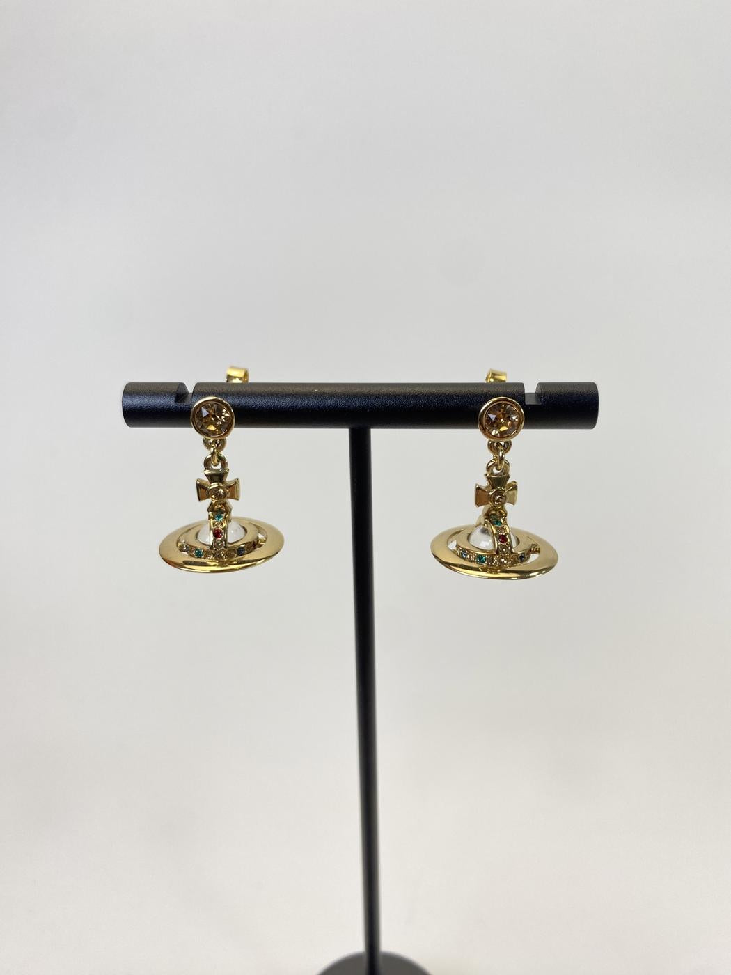 Vivienne Westwood ヴィヴィアン オーブ ピアス ゴールド 管理番号：10815