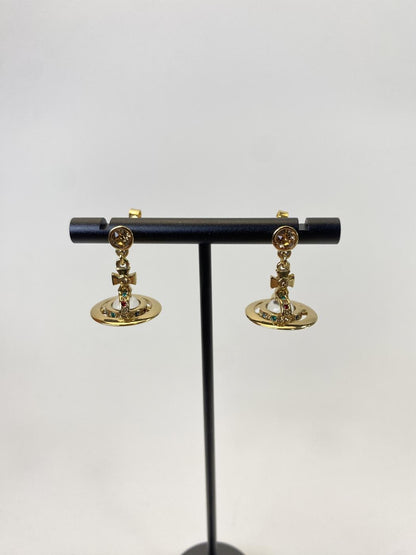 Vivienne Westwood ヴィヴィアン オーブ ピアス ゴールド 管理番号：10815