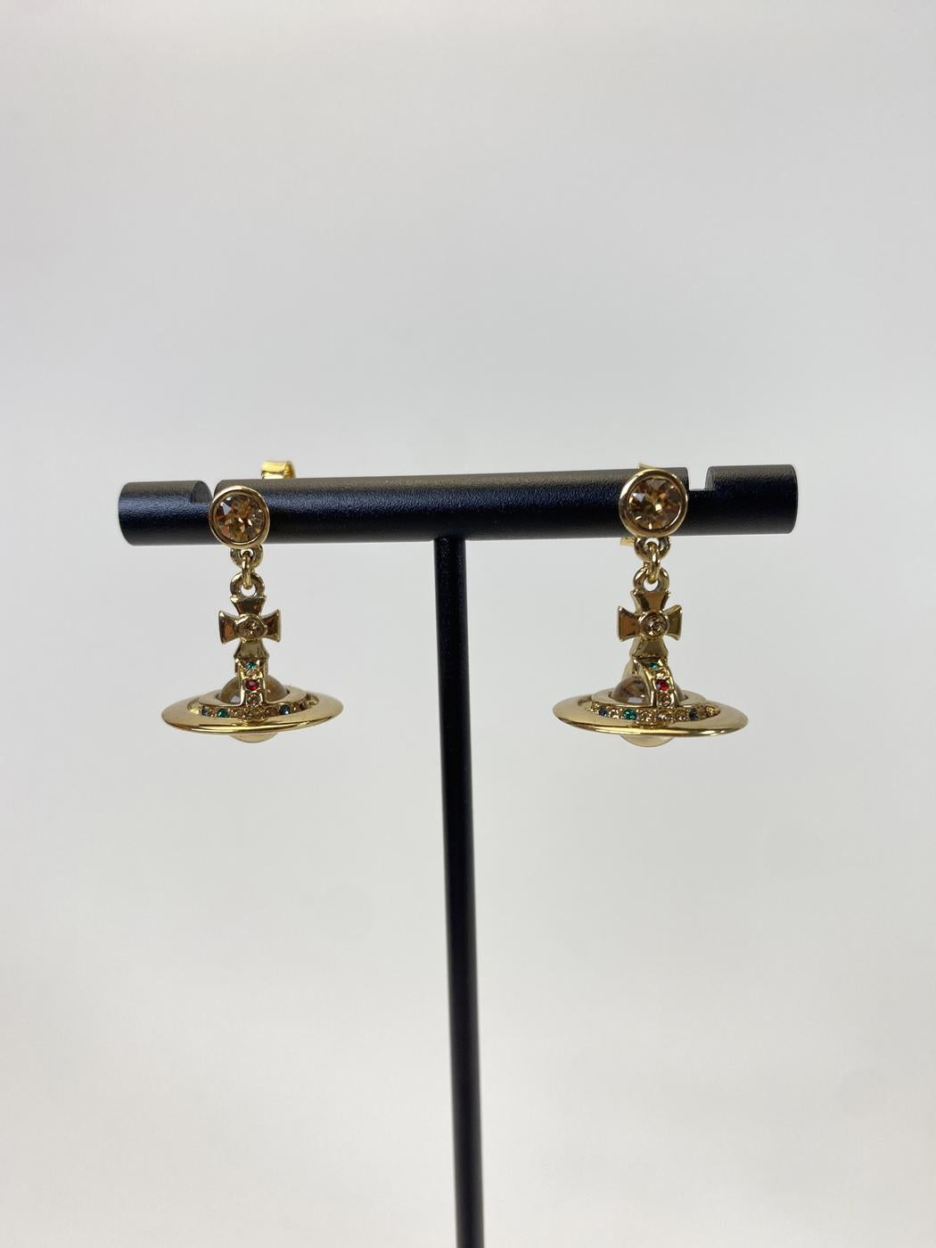 Vivienne Westwood ヴィヴィアン オーブ ピアス ゴールド 管理番号：10815