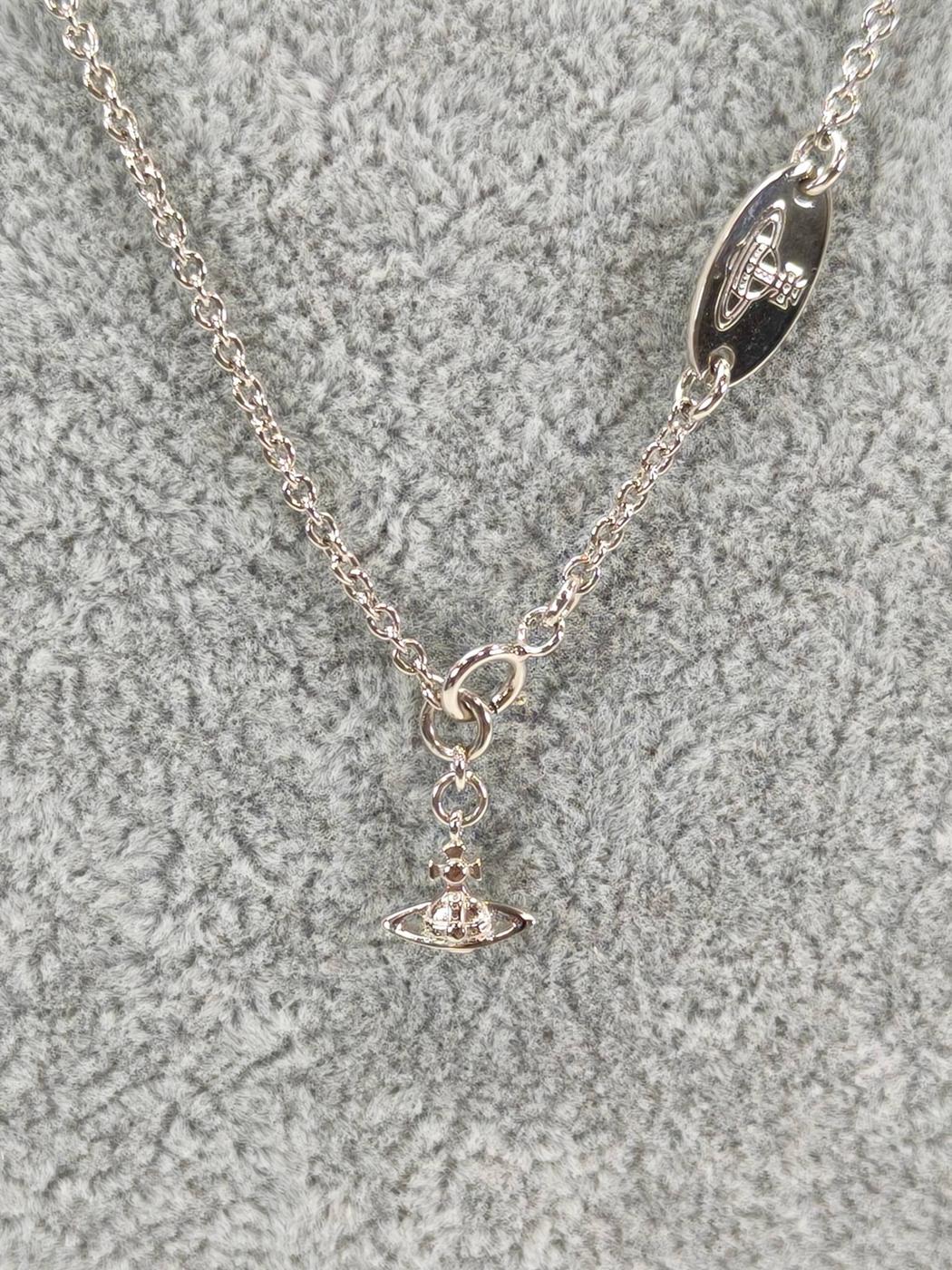 Vivienne Westwood ヴィヴィアン MAN AZUL パール ネックレス シルバー 管理番号：10924