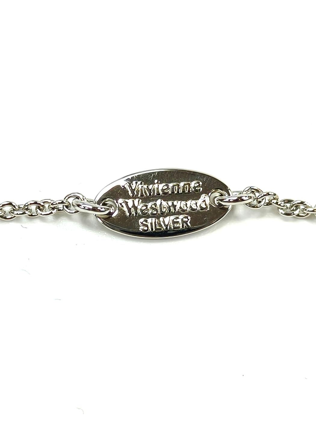 Vivienne Westwood ヴィヴィアン MAN AZUL パール ネックレス シルバー 管理番号：10924