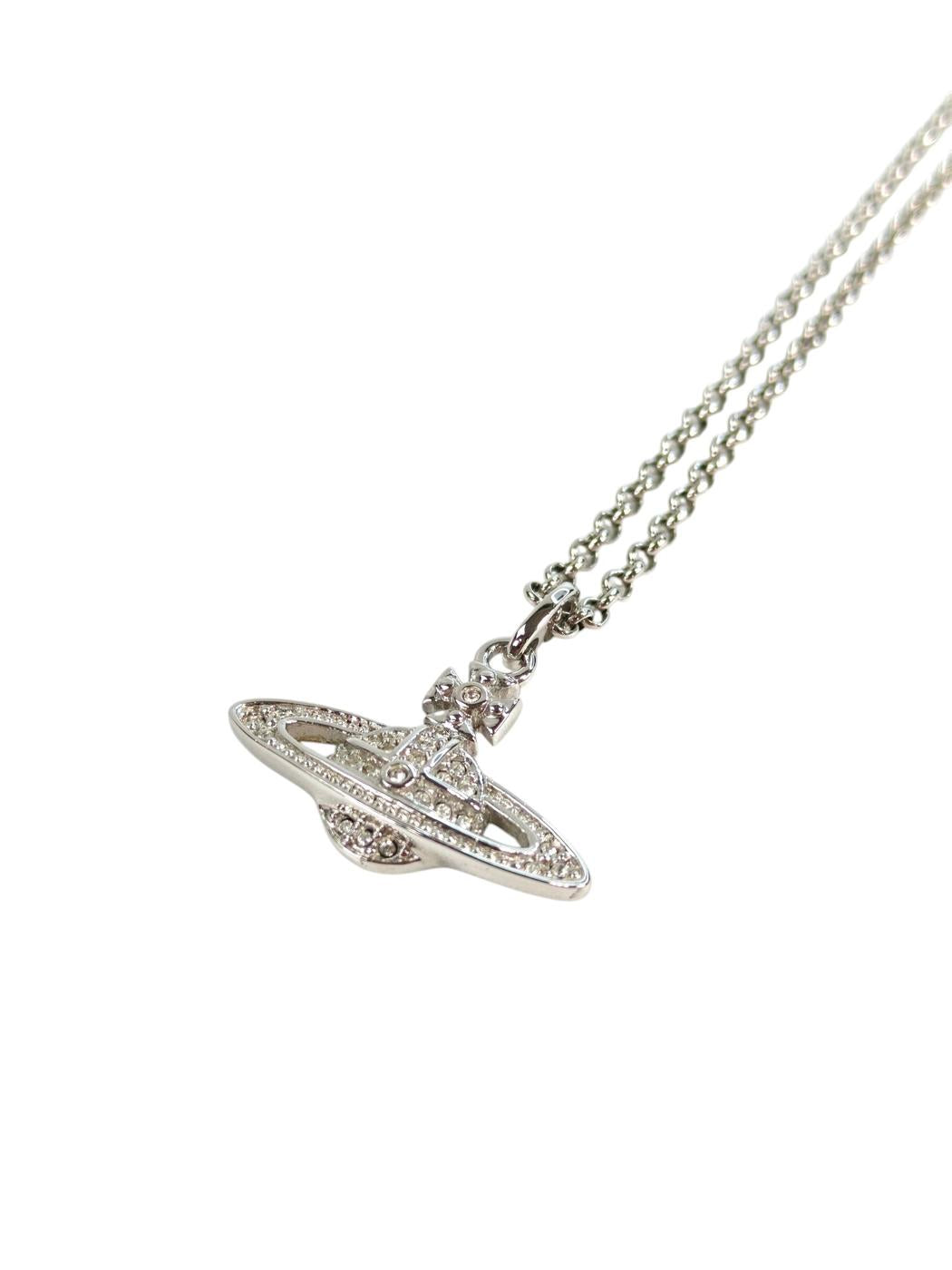 Vivienne Westwood ヴィヴィアン ミニ バスレリーフ ペンダント ネックレス シルバー 管理番号：11314