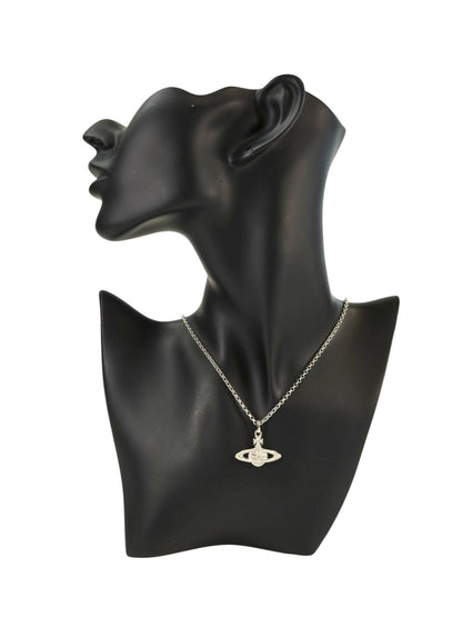 Vivienne Westwood ヴィヴィアン ミニ バスレリーフ ペンダント ネックレス シルバー 管理番号：11314