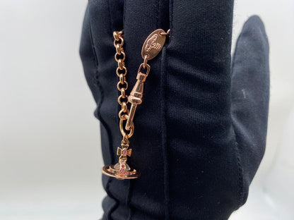 Vivienne Westwood ヴィヴィアンウエストウッド ブレスレット ペッティ プチオーブ バングル レディース ピンクゴールド 管理番号：8582