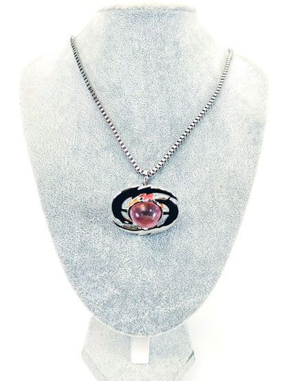 Vivienne Westwood 球形项链，粉色，参考编号：9714