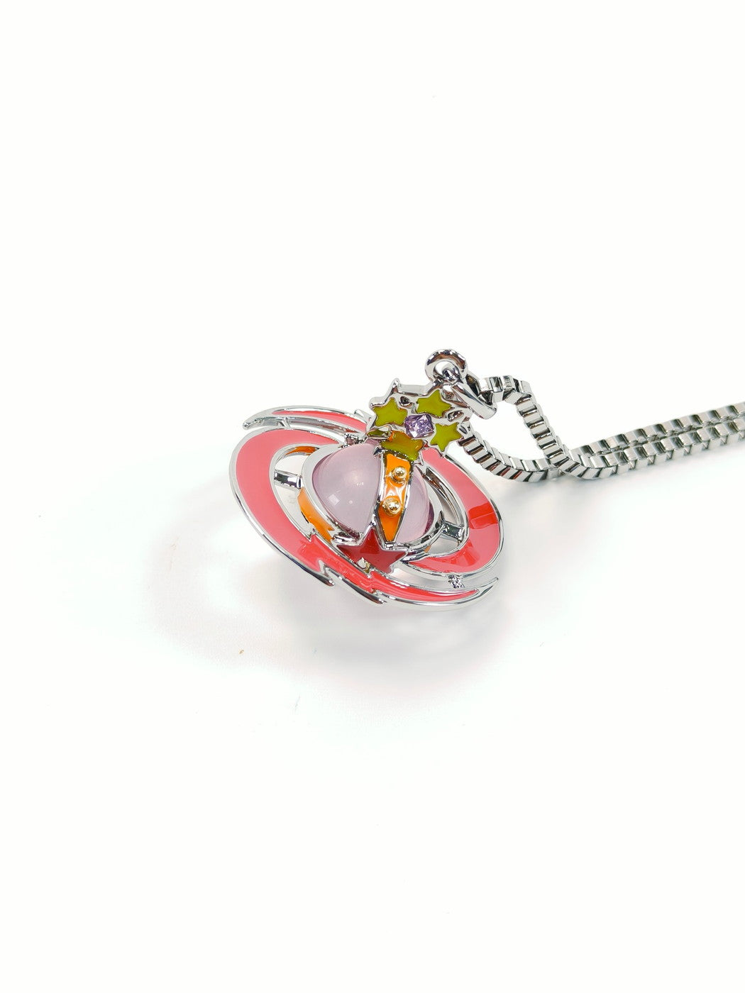 Vivienne Westwood 球形项链，粉色，参考编号：9714