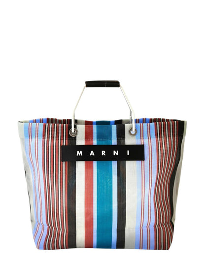 MARNI マルニ フラワーカフェシリーズ トートバッグ マルチカラー 管理番号：11334