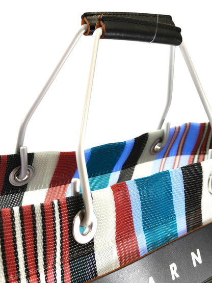 MARNI マルニ フラワーカフェシリーズ トートバッグ マルチカラー 管理番号：11334