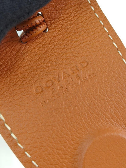 GOYARD ゴヤール クロ ユニバーサル バッグクリップ 留め具 マグネット式 ブラウン 管理番号：11197