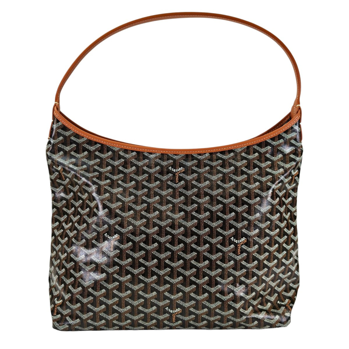 GOYARD Goyard Boheme Hobo Shoulder Bag Black x Brown Product number: 11358