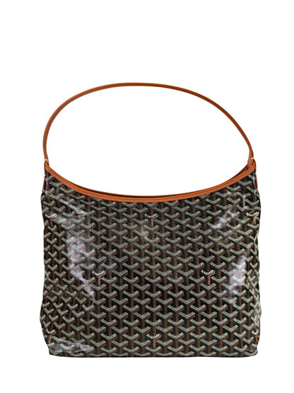 GOYARD ゴヤール ボエムホーボー ショルダーバッグ ブラック×ブラウン 管理番号：11358