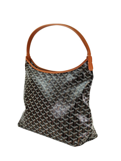 GOYARD ゴヤール ボエムホーボー ショルダーバッグ ブラック×ブラウン 管理番号：11358