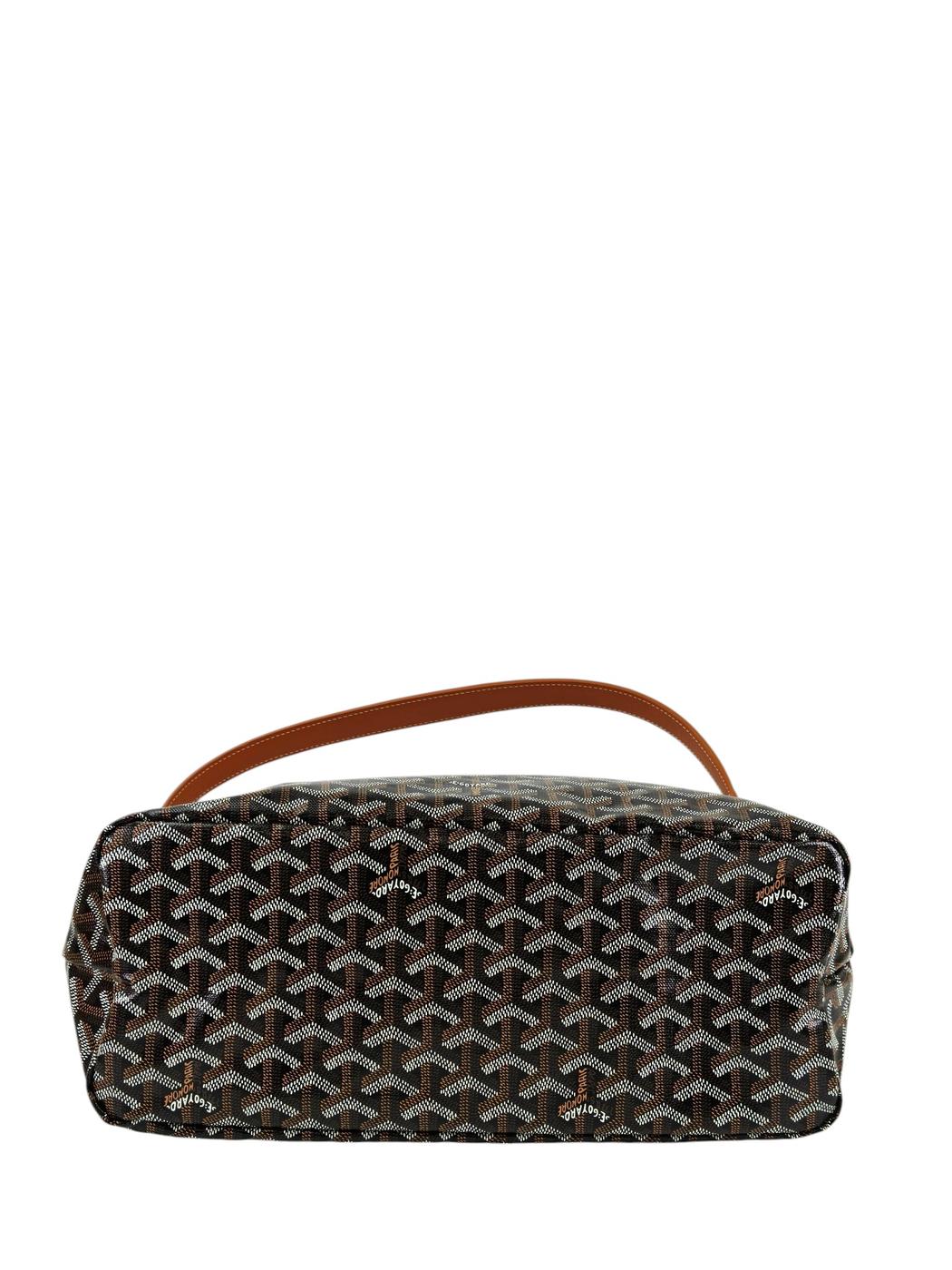 GOYARD ゴヤール ボエムホーボー ショルダーバッグ ブラック×ブラウン 管理番号：11358