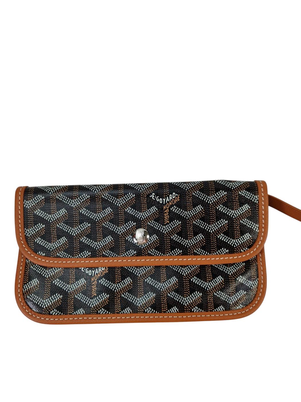 GOYARD ゴヤール ボエムホーボー ショルダーバッグ ブラック×ブラウン 管理番号：11358
