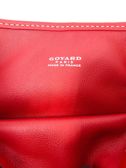 GOYARD ゴヤール アンジュ トートバッグ ミニポーチ付き トートバッグ レッド 管理番号：11487