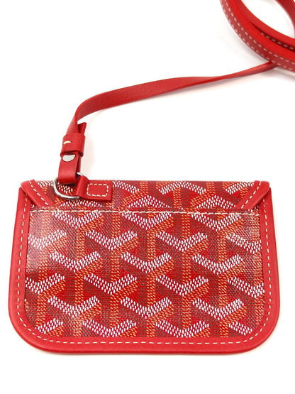GOYARD ゴヤール アンジュ トートバッグ ミニポーチ付き トートバッグ レッド 管理番号：11487