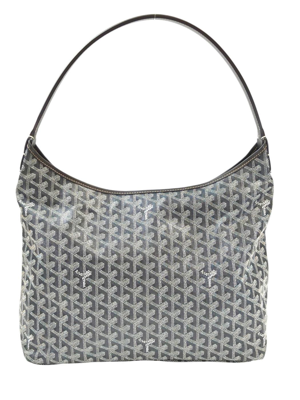 GOYARD ゴヤール ボエムホーボー ショルダーバッグ グレー 管理番号：11516