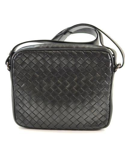 BOTTEGA VENETA Intrecciato Shoulder Bag Black Ref. No.: 10642