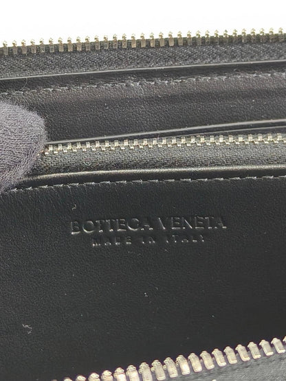 BOBOTTEGA VENETA ボッテガ カセット ジップアラウンドウォレット 長財布 ブラック 管理番号：10968