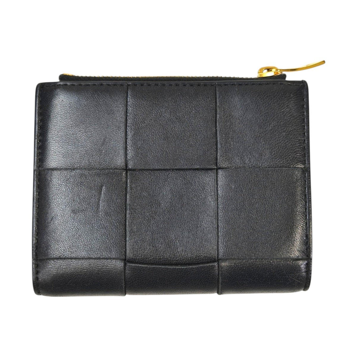 BOTTEGA VENETA ボッテガヴェネタ カセット 二つ折財布 ブラック 管理番号：11602