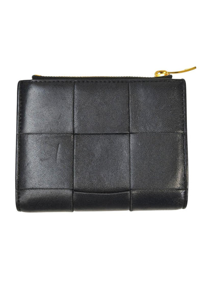 BOTTEGA VENETA ボッテガヴェネタ カセット 二つ折財布 ブラック 管理番号：11602