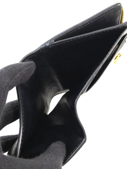 BOTTEGA VENETA ボッテガヴェネタ カセット 二つ折財布 ブラック 管理番号：11602