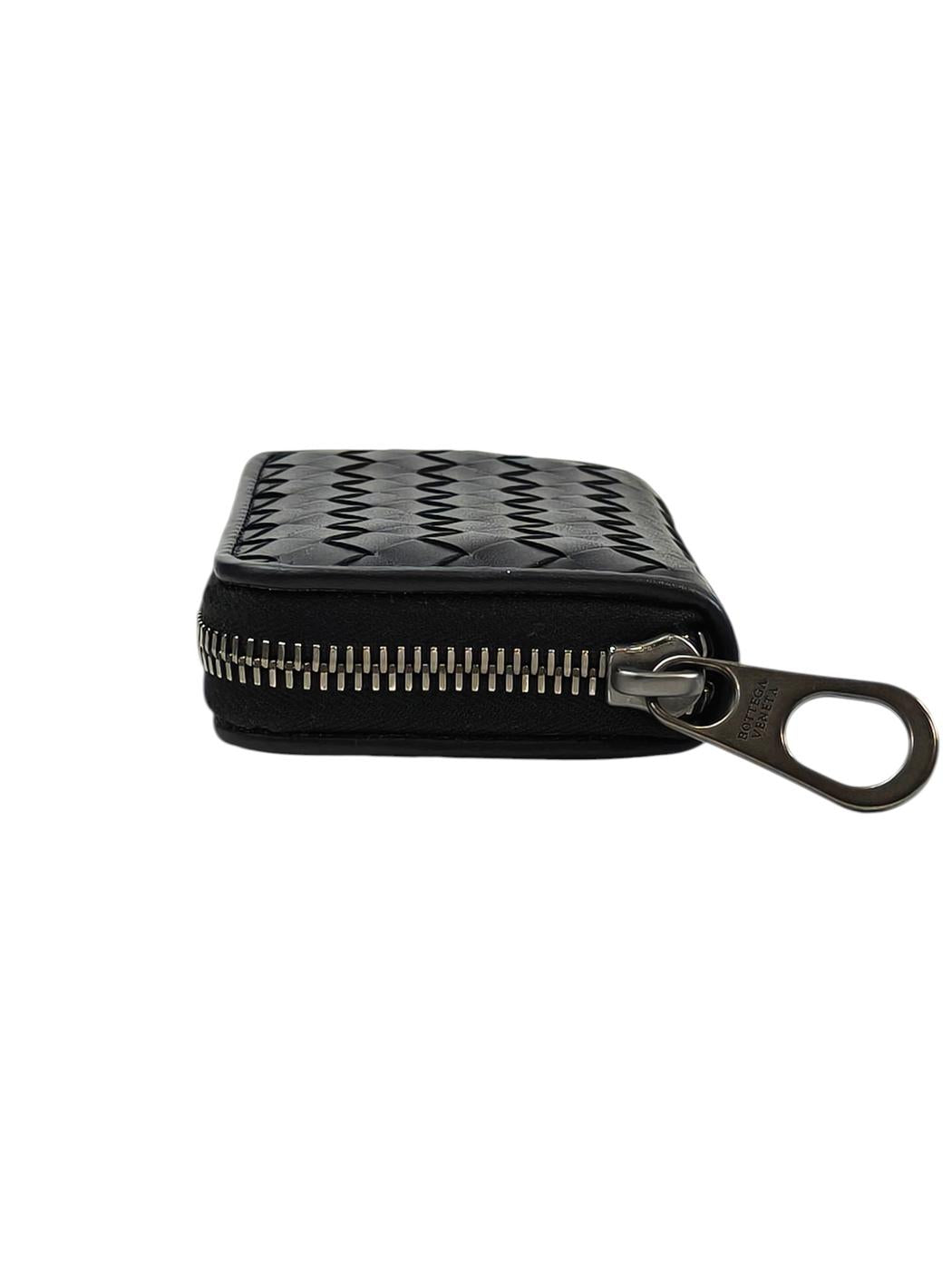 BOTTEGA VENETA ボッテガベネタ イントレチャート コインケース ブラック 管理番号：11638