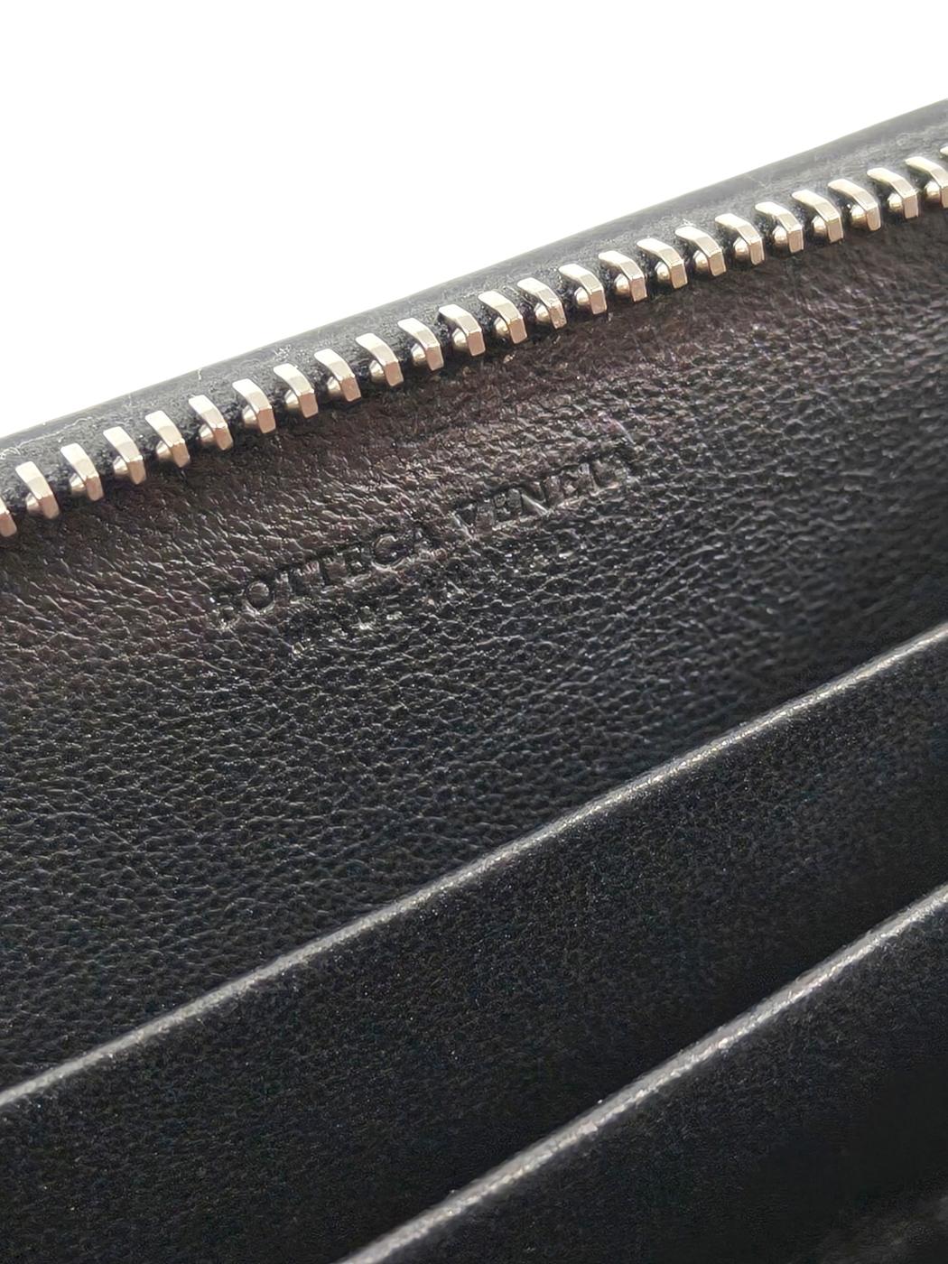 BOTTEGA VENETA ボッテガベネタ イントレチャート コインケース ブラック 管理番号：11638
