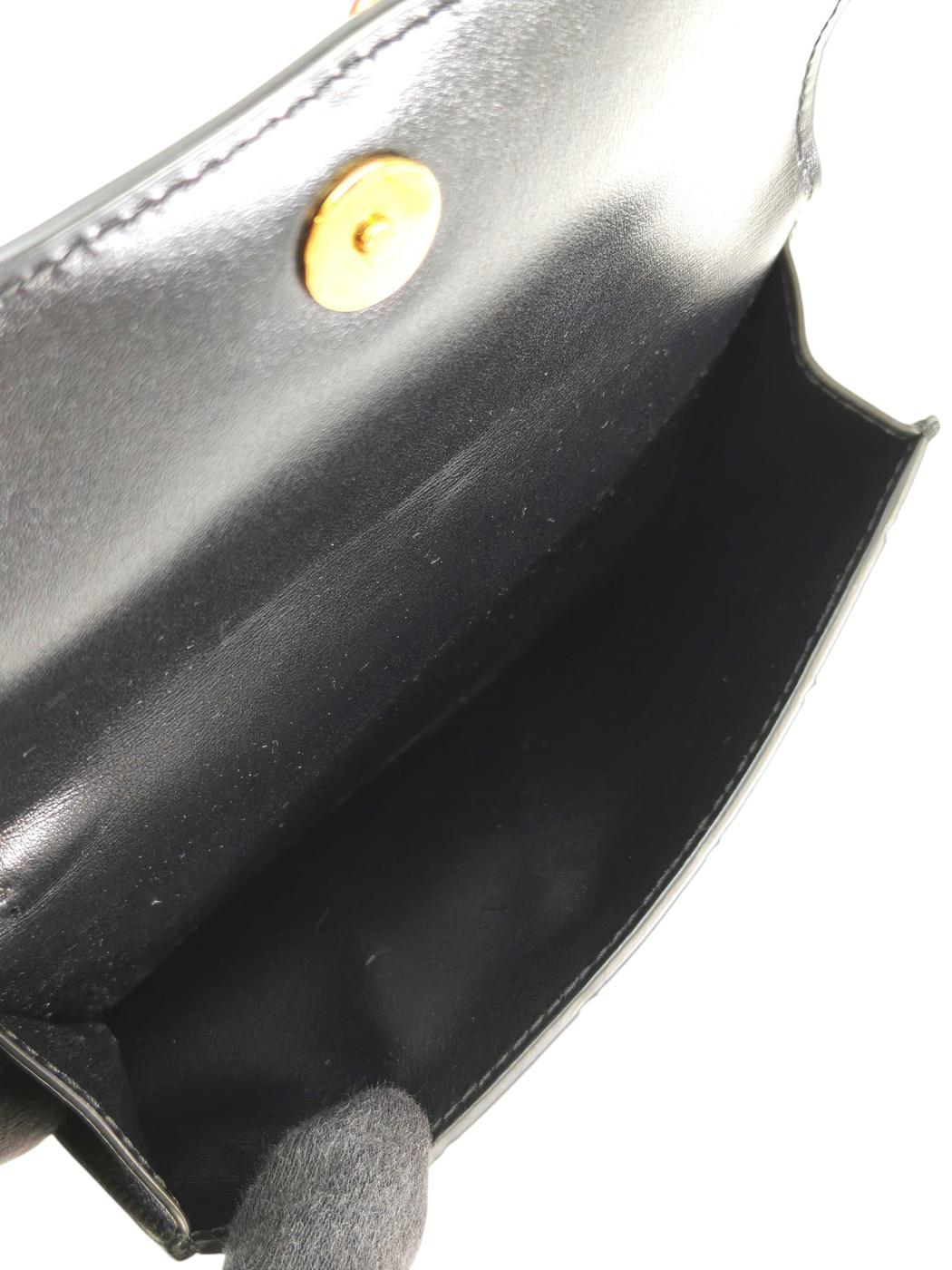BOTTEGA VENETA ボッテガベネタ アンディアーモ ファスナー カードケース ブラック 管理番号：11639