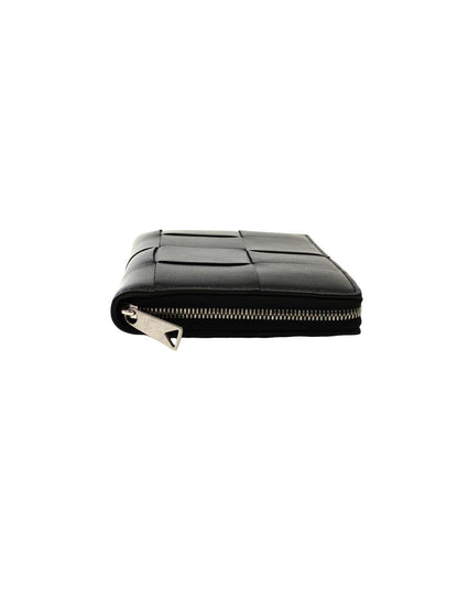 BOTTEGA VENETA Maxi Intrecciato Cassette Long Wallet Black Control Number: 11823