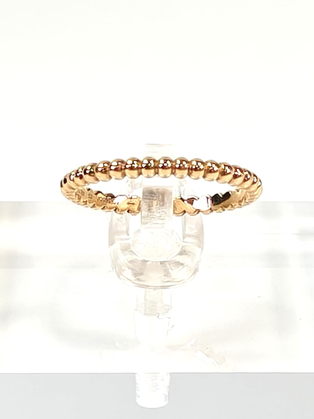 Van Cleef ＆ Arpels ヴァンクリーフ ペルレ ゴールドパール リング 指輪 ピンクゴールド 13号 管理番号：11297