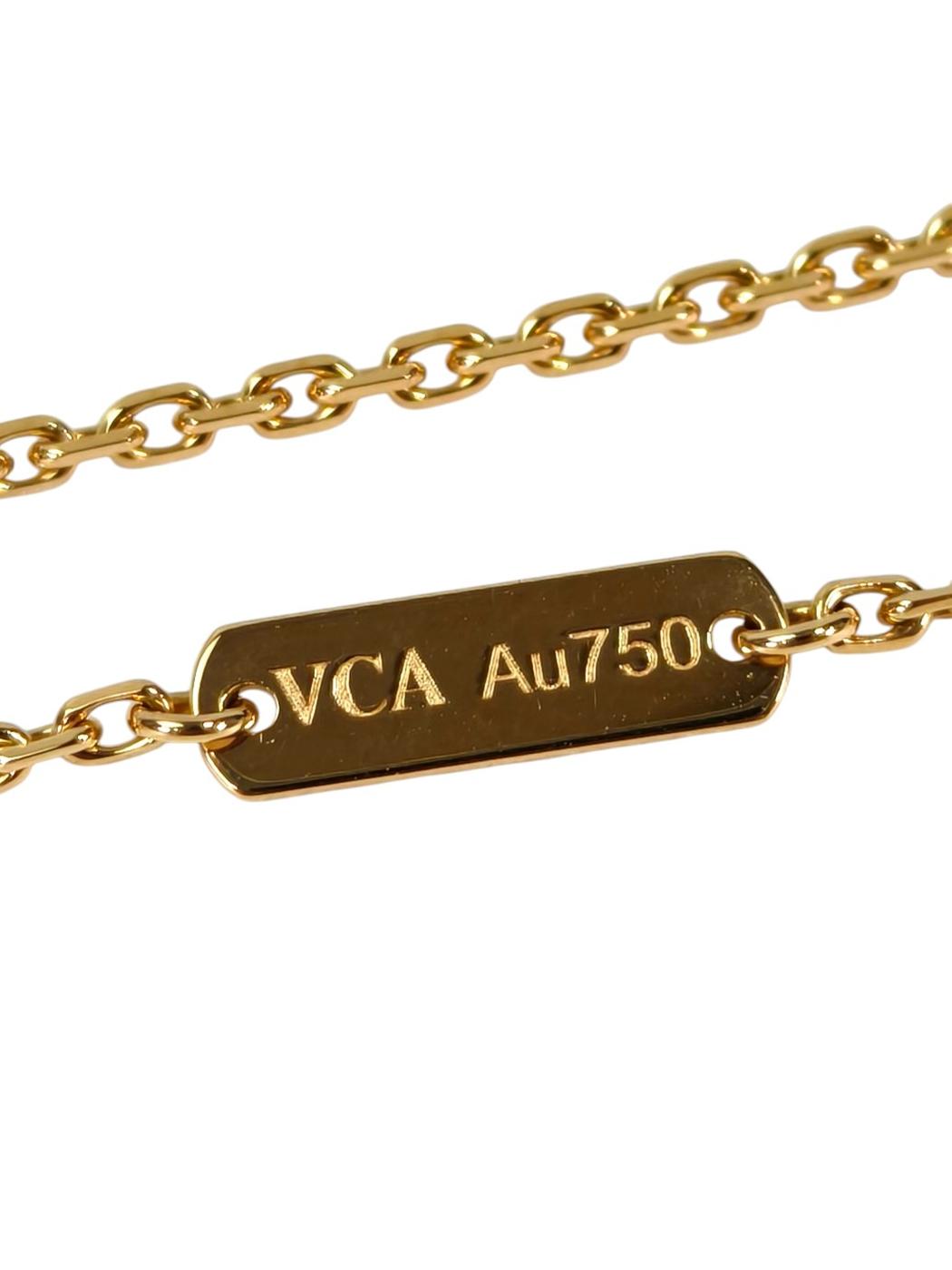 Van Cleef ＆ Arpels ヴァンクリーフ ヴィンテージ アルハンブラ ペンダント ネックレス ゴールド 管理番号：11360
