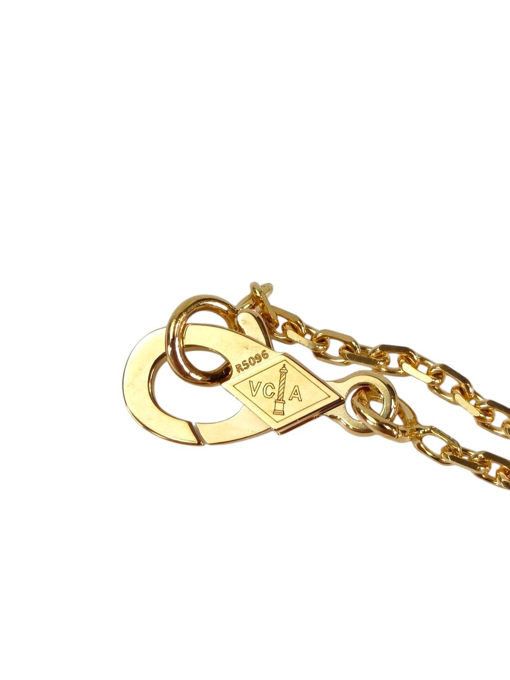 Van Cleef ＆ Arpels ヴァンクリーフ＆アーペル ヴィンテージ アルハンブラ シェル ネックレス ホワイト 管理番号：11371