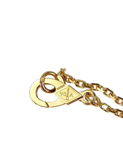 Van Cleef ＆ Arpels ヴァンクリーフ＆アーペル ヴィンテージ アルハンブラ シェル ネックレス ホワイト 管理番号：11371