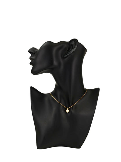 Van Cleef ＆ Arpels ヴァン クリーフ＆アーペル アルハンブラ ペンダント ネックレス ゴールド×ホワイト 管理番号：11395