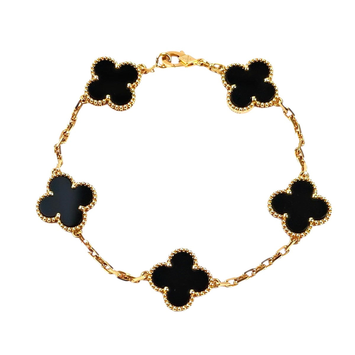 Van Cleef ＆ Arpels ヴァンクリーフ＆アーペル アルハンブラ ブレスレット ブラック 管理番号：11608