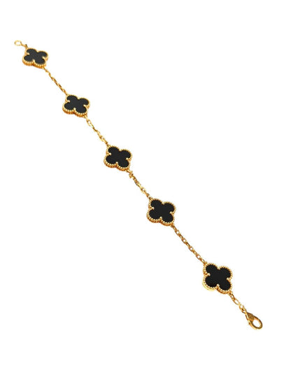 Van Cleef ＆ Arpels ヴァンクリーフ＆アーペル アルハンブラ ブレスレット ブラック 管理番号：11608