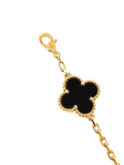 Van Cleef ＆ Arpels ヴァンクリーフ＆アーペル アルハンブラ ブレスレット ブラック 管理番号：11608